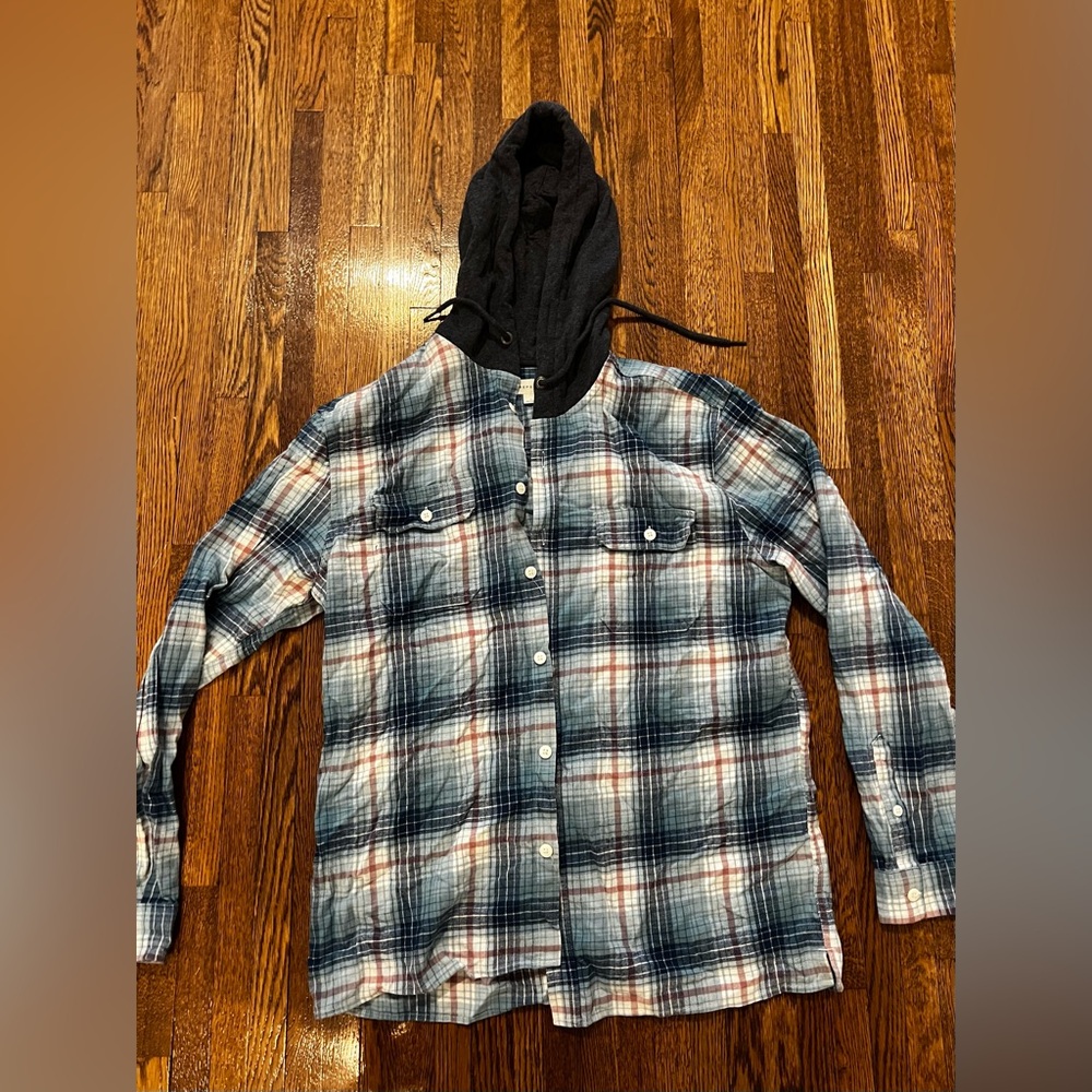Men’s flannel hoodie (Aeropostale)